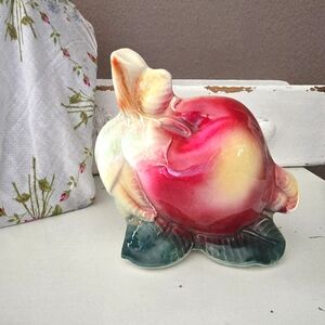 Vtg Apple Wall Pocket